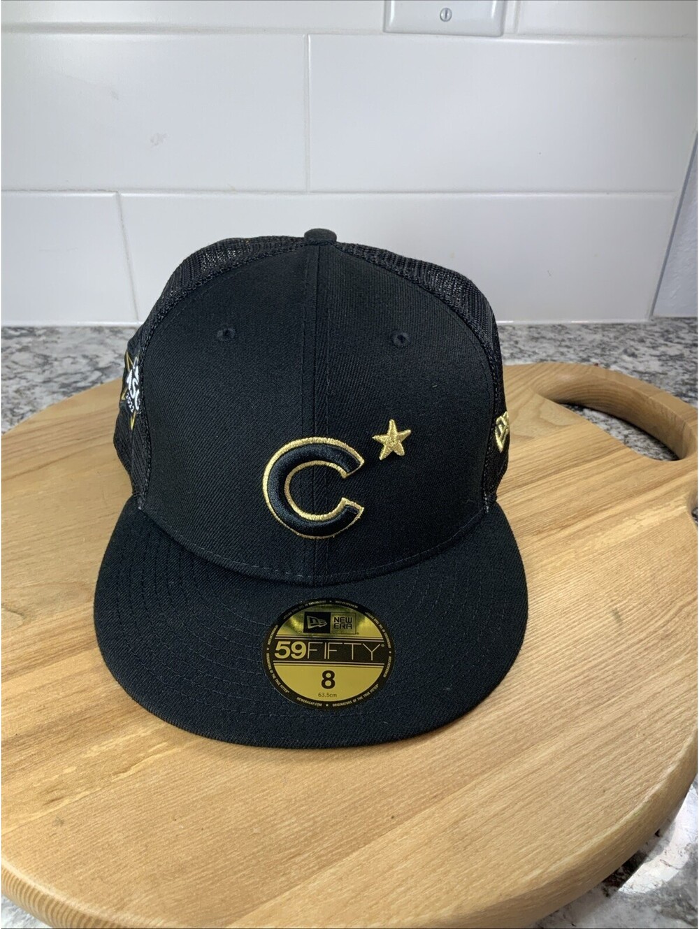 New Chicago Cubs New Era 59FIFTY  Team Issued 2022 All Star Hat Sz 8